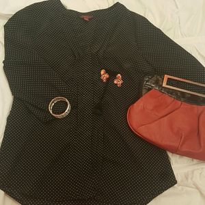 •212 Collection•Polka dot blouse! Size small